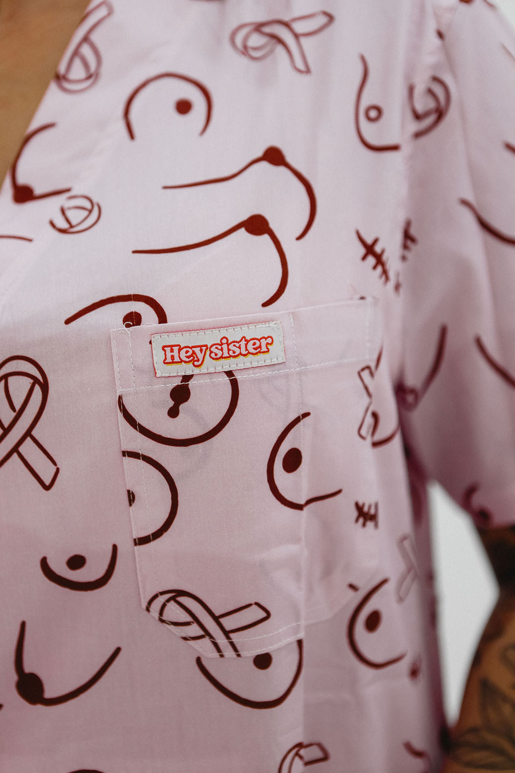 ALL THE BREASTIES β LIMITED EDITION PINKTOBER PRINT π