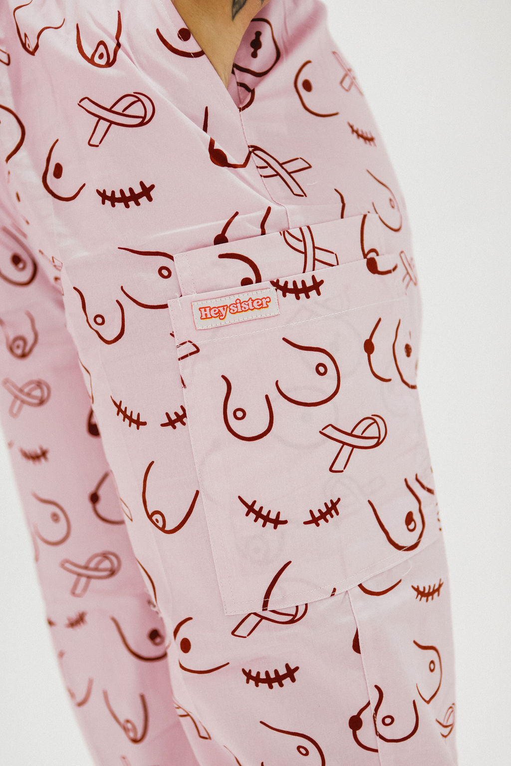 ALL THE BREASTIES β LIMITED EDITION PINKTOBER PRINT π