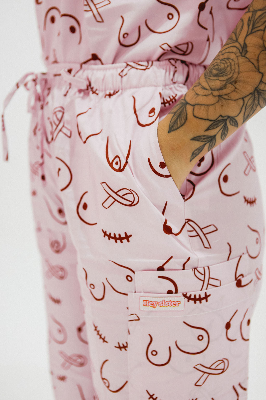 ALL THE BREASTIES β LIMITED EDITION PINKTOBER PRINT π