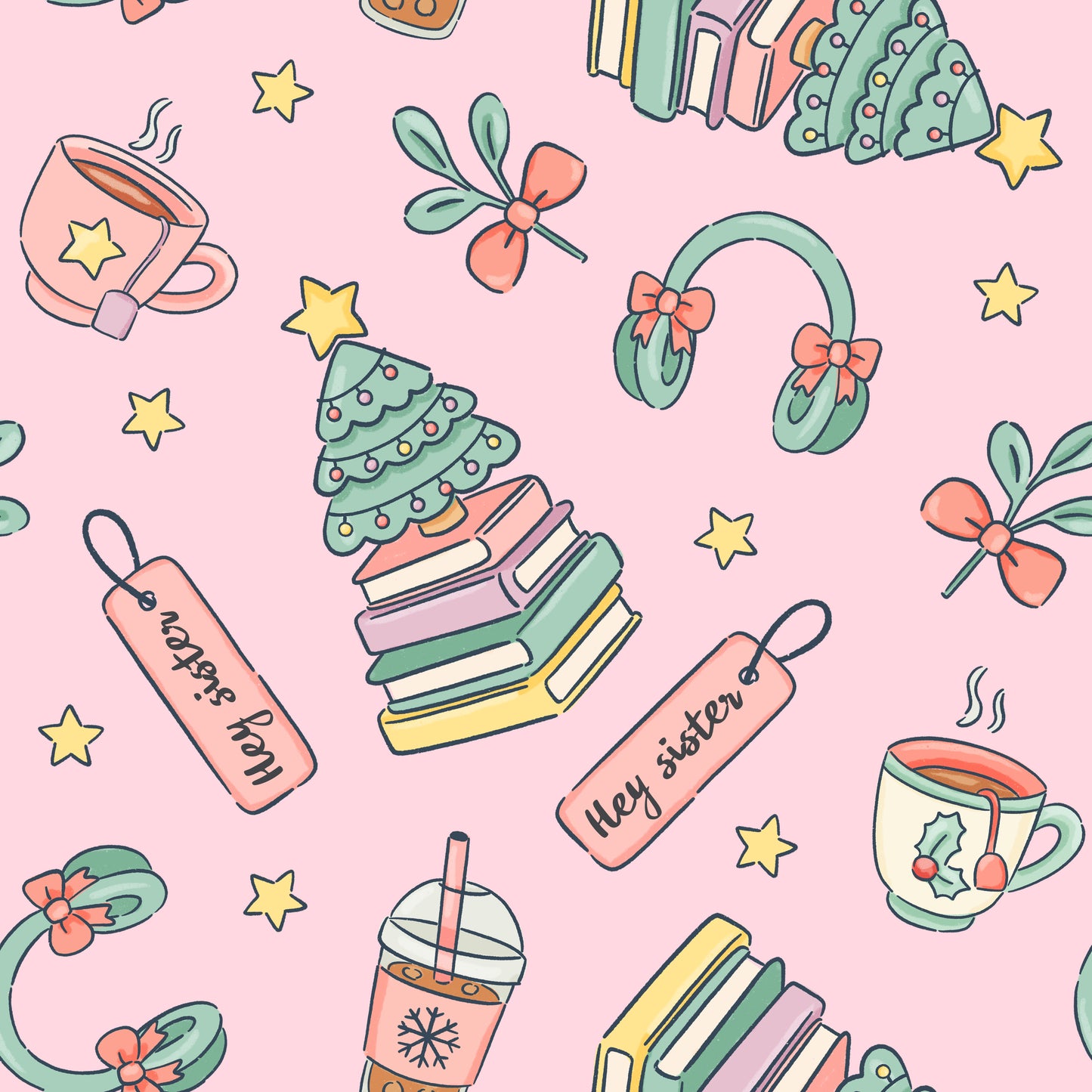 Bookmas Scrubs ✨