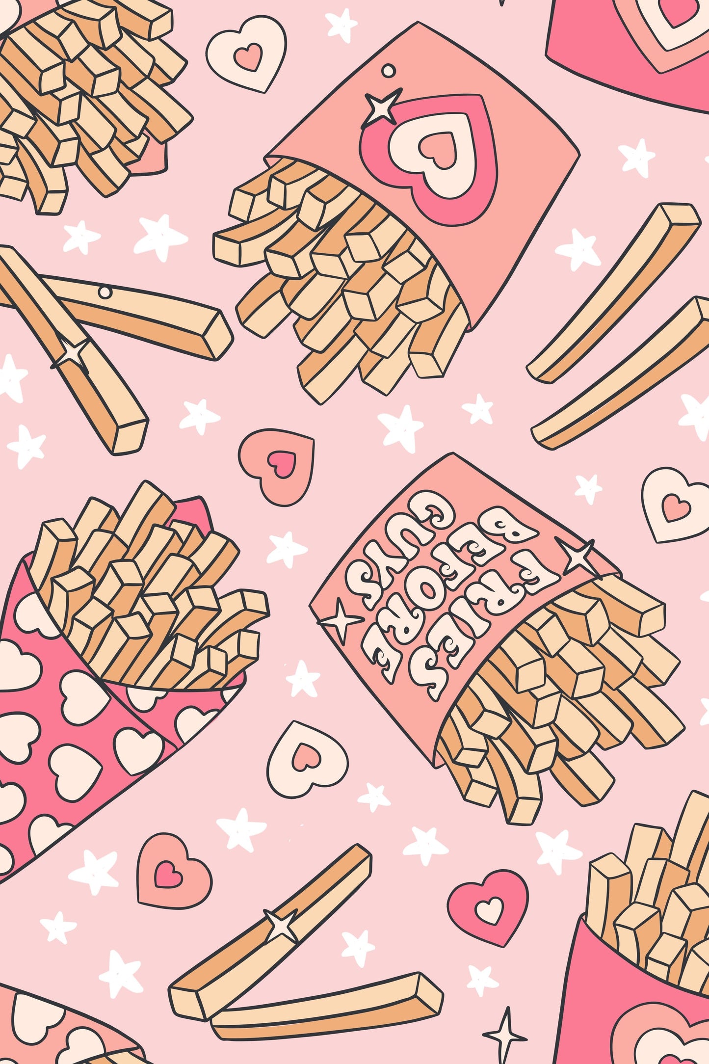 Fries Before Guys Scrubs