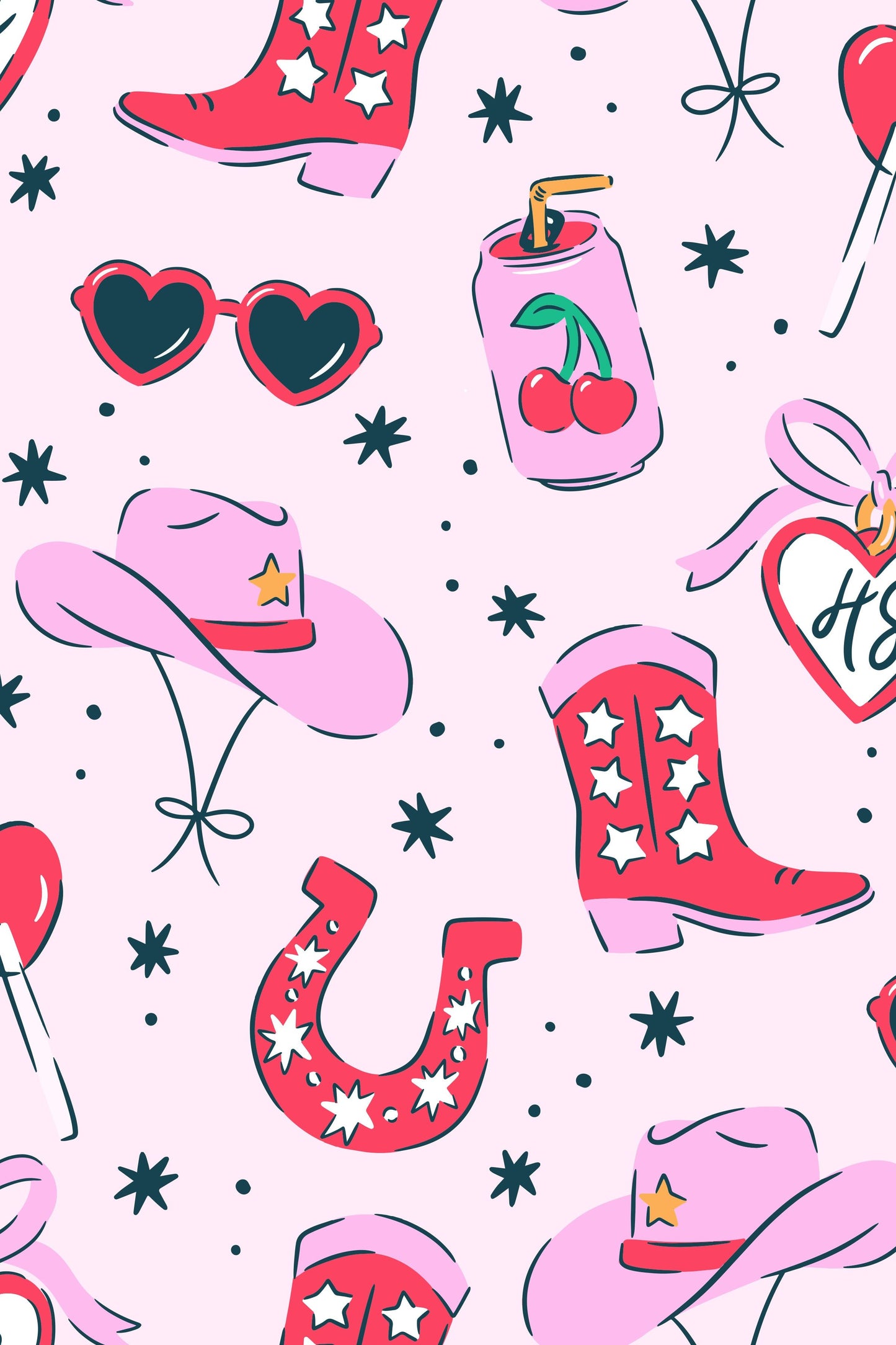 Cowgirl Crush Scrub Cap