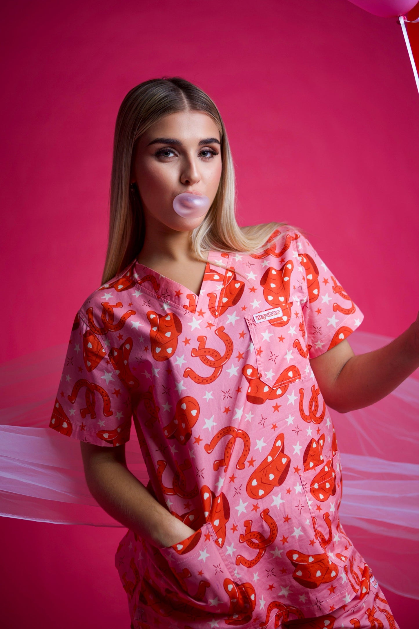 Heart Rodeo Scrubs