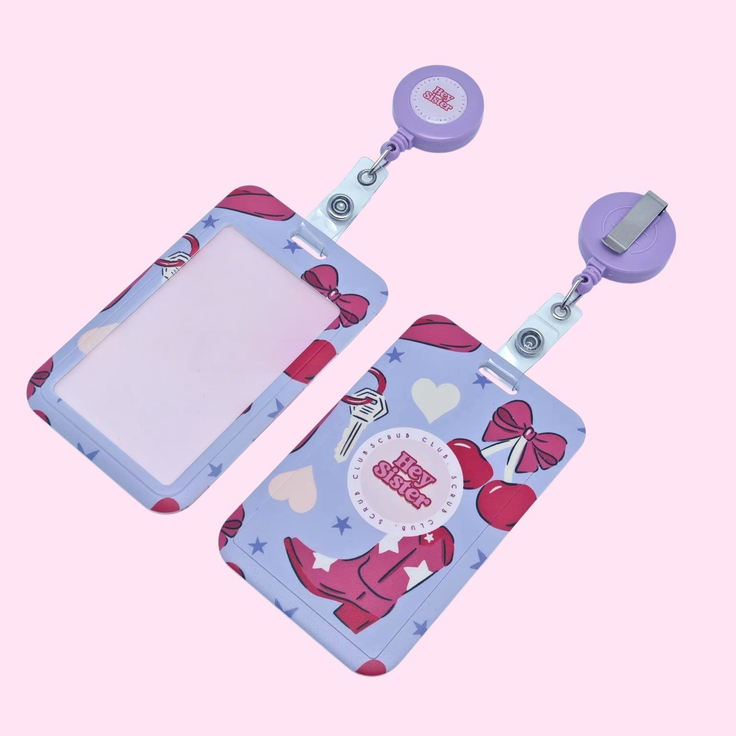 Cherry Wrangler ID Card Holder + Reel