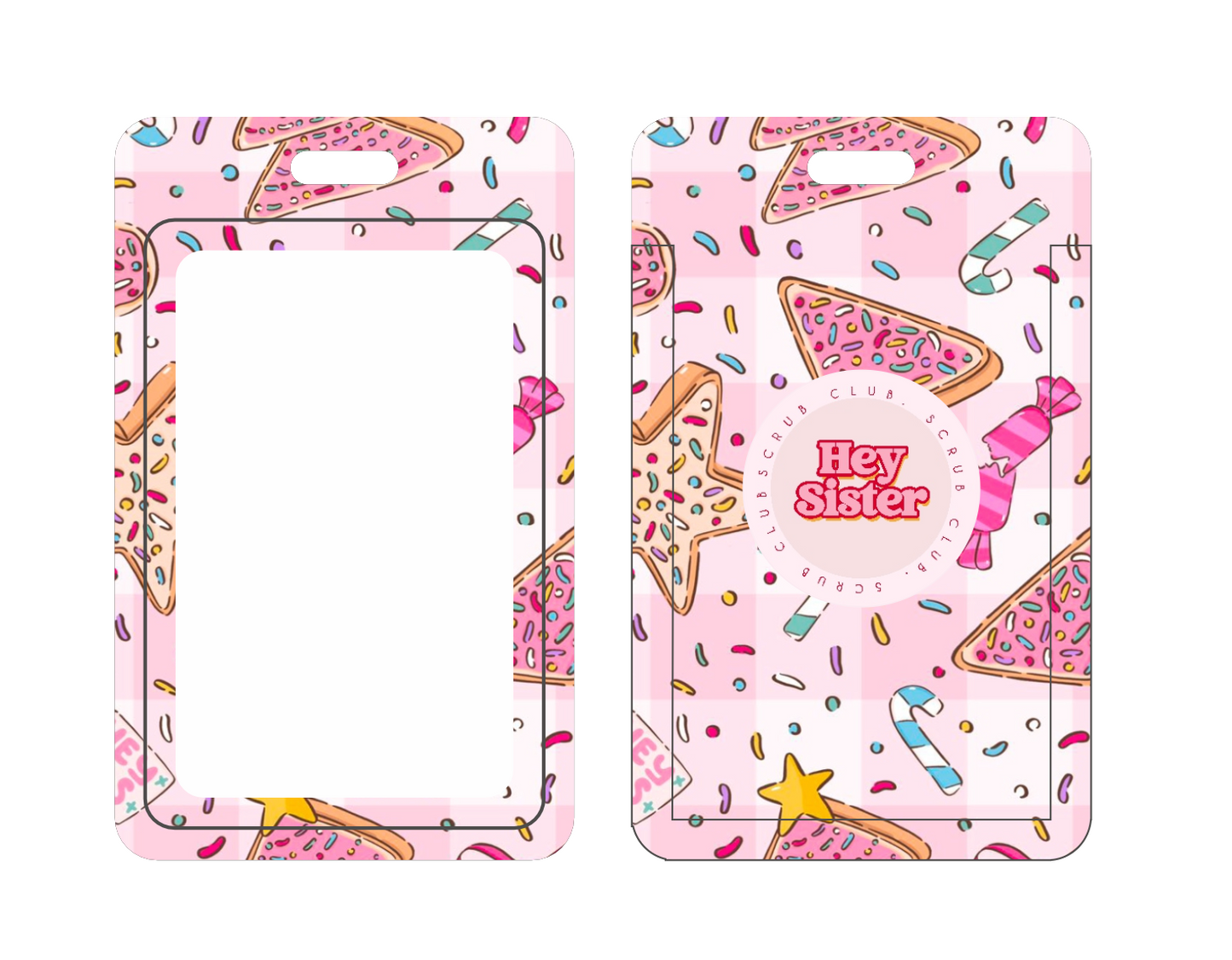 Sweet AF - Christmas Edit ID Card Holder + Reel 🍭