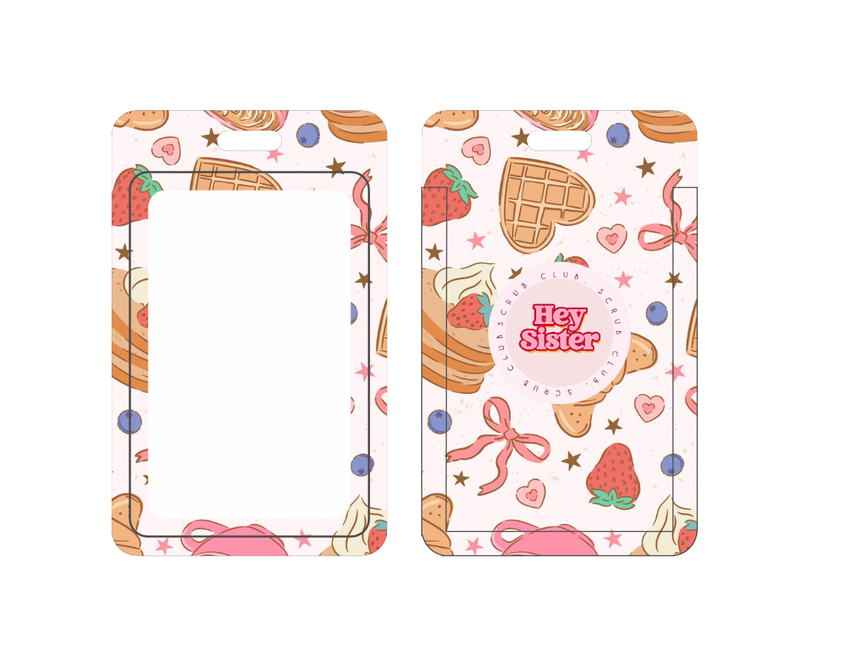 Brunch Baby ID Card Holder + Reel for Nurses