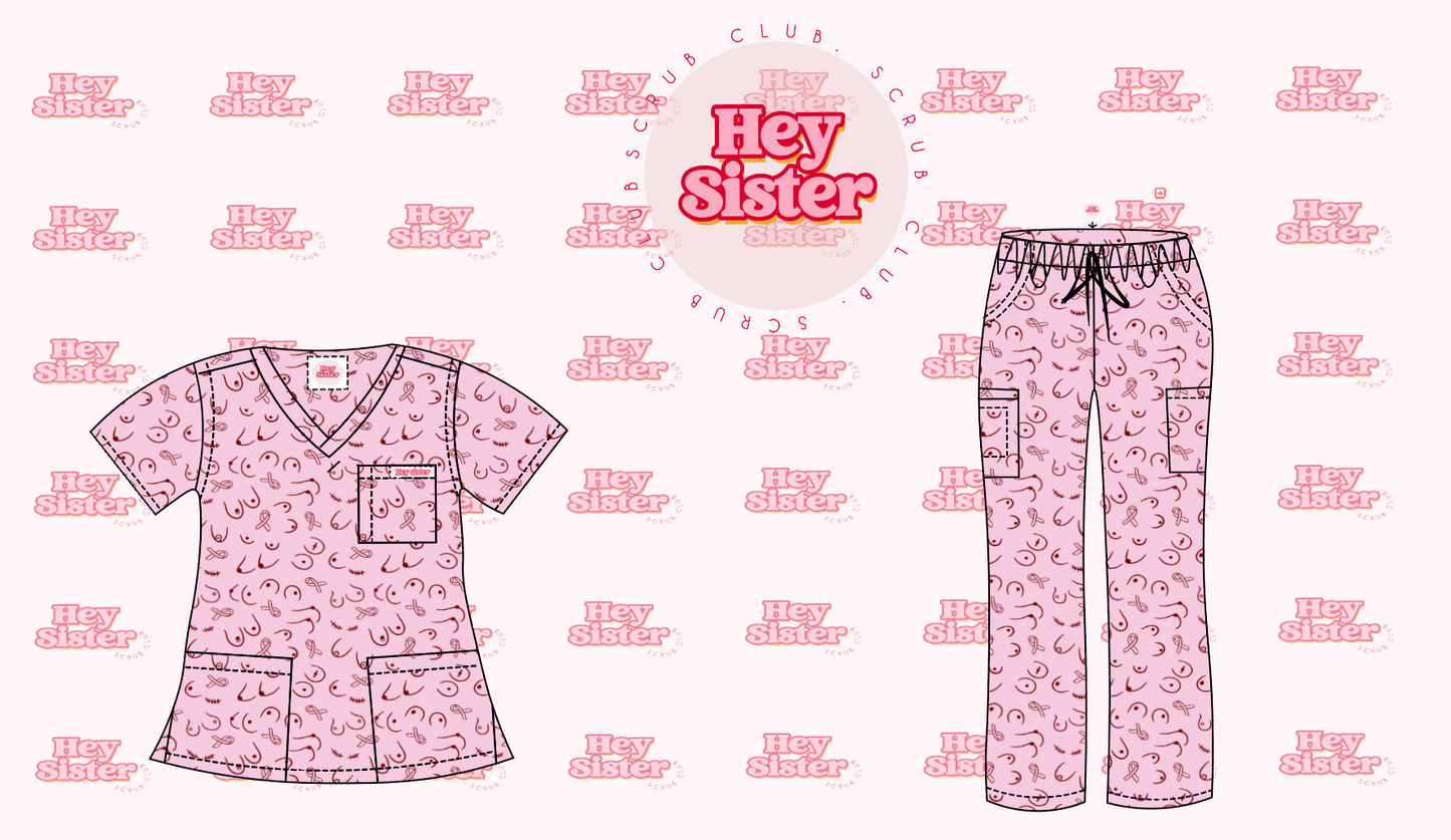 ALL THE BREASTIES β LIMITED EDITION PINKTOBER PRINT π
