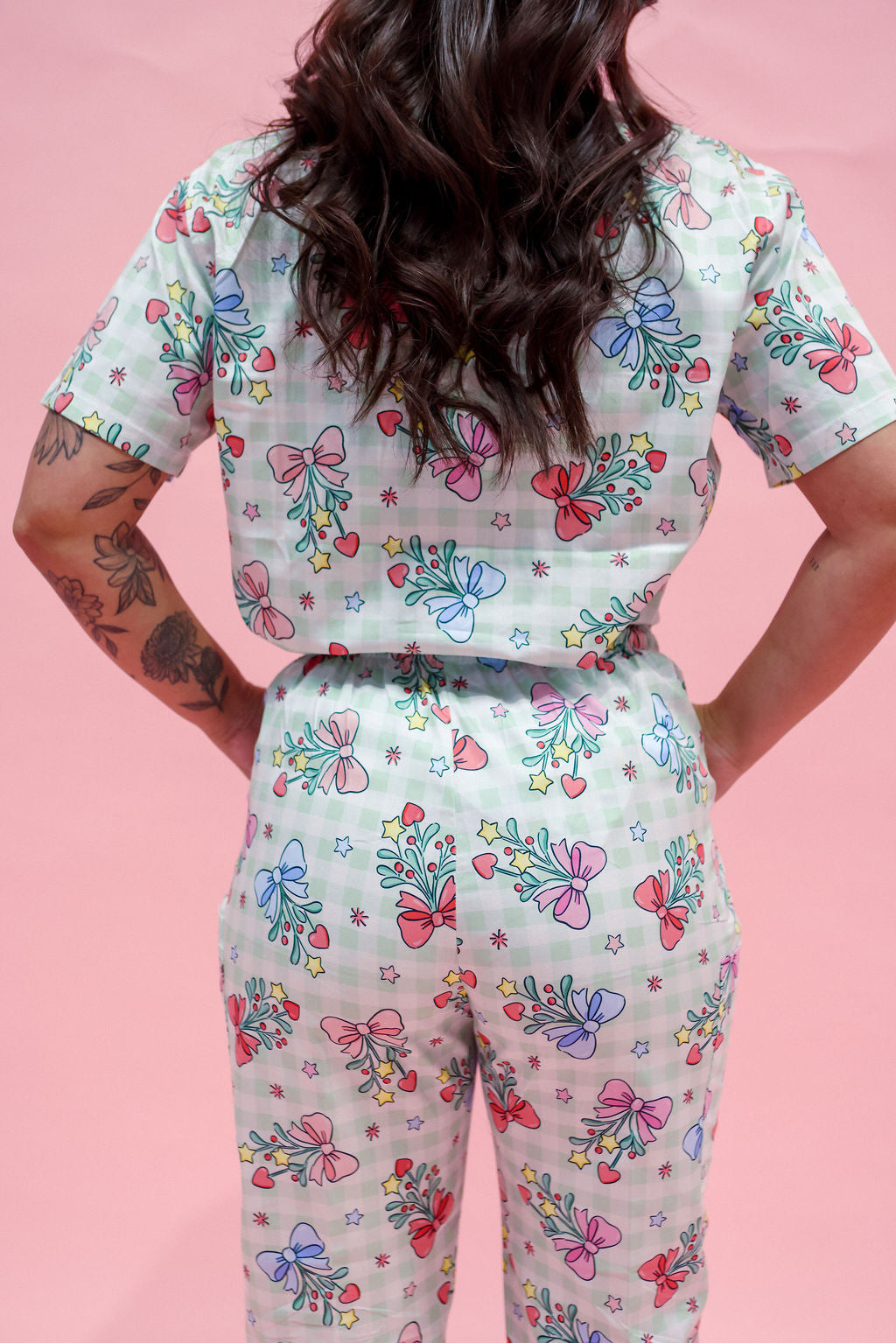 Under the Mistle-Bow Scrubs 🎀