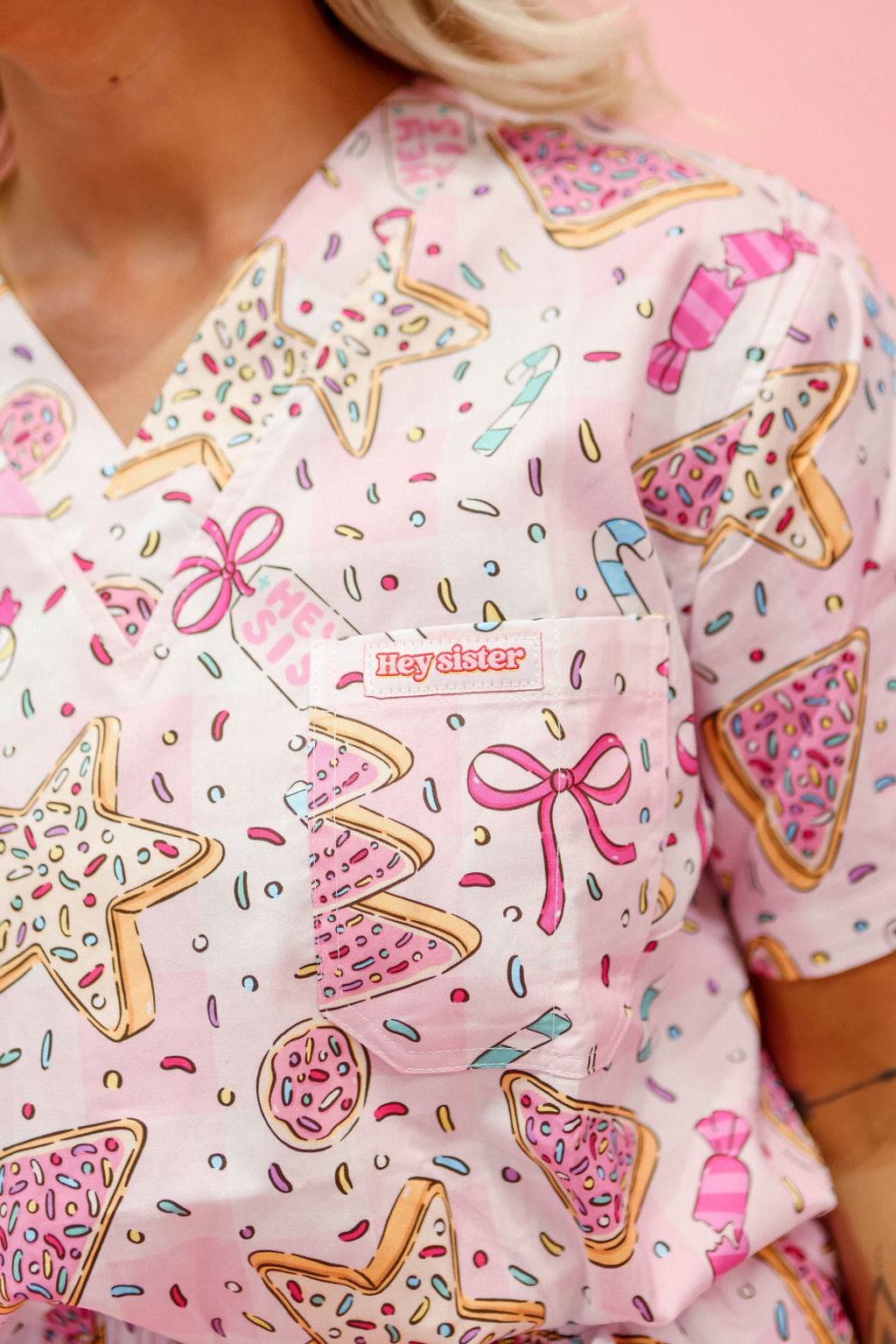 Sweet AF - Christmas Edit Scrubs 🍭