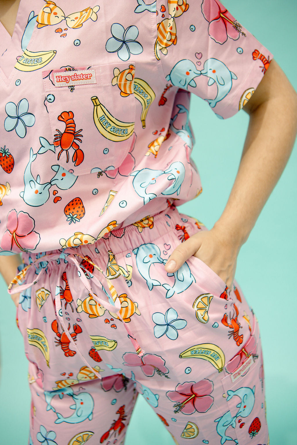 Peel the Love Scrubs for Nurses