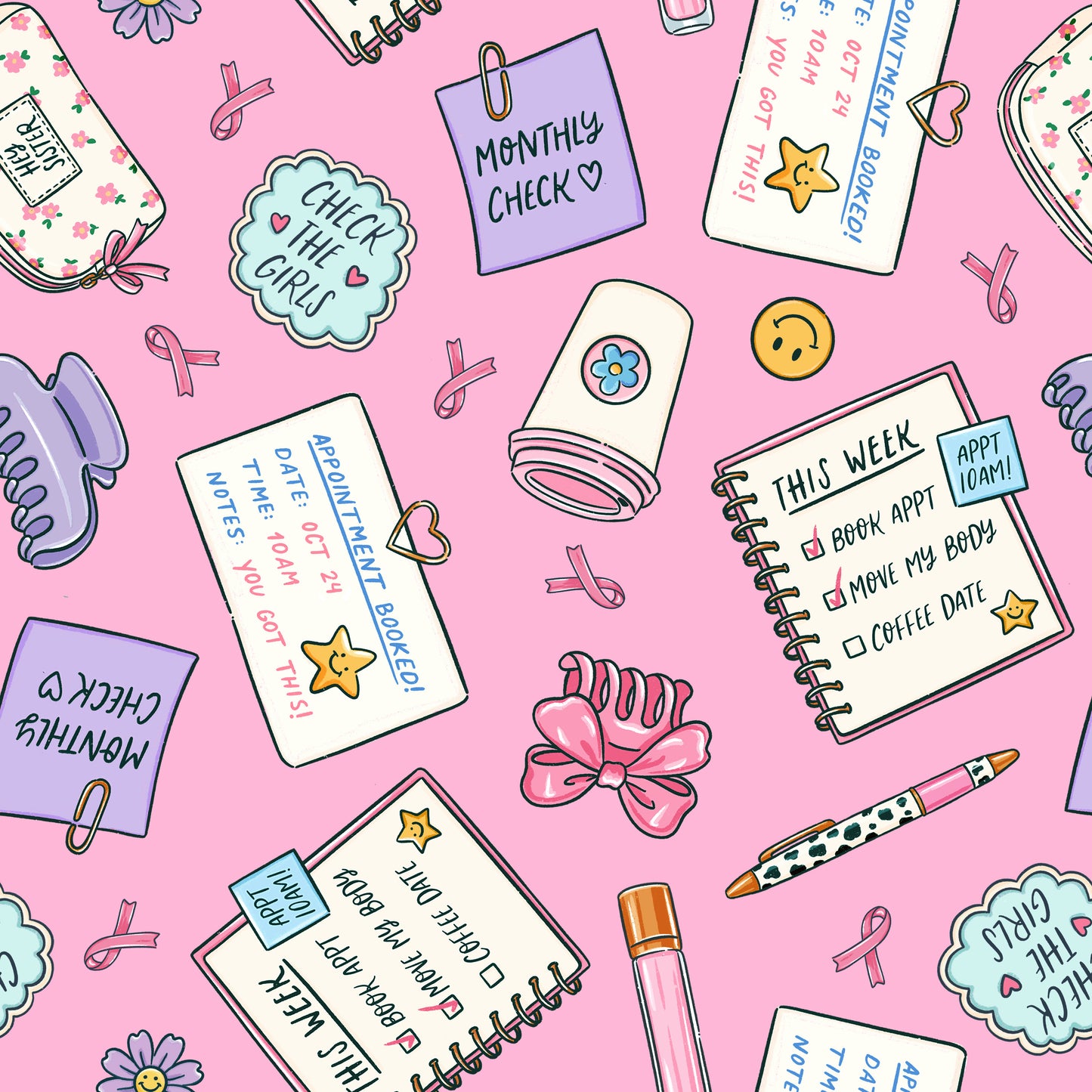 Check The Girls ID Card Holder + Reel for Nurses