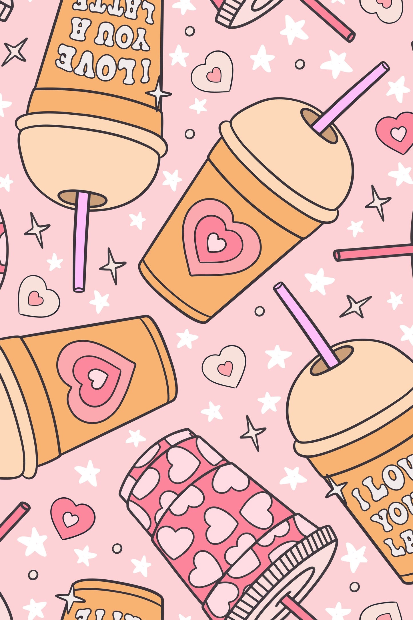 Latte Love Scrubs
