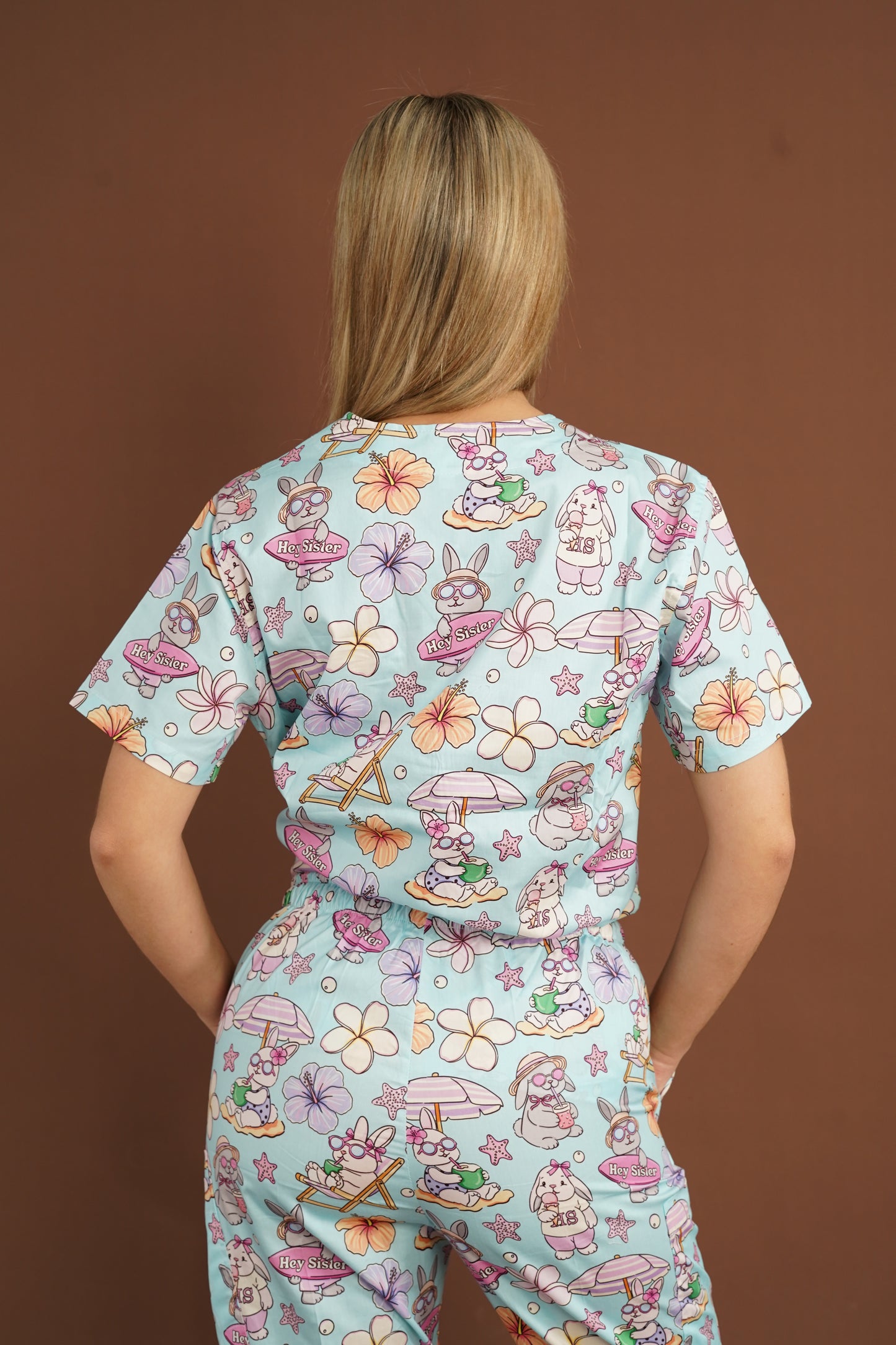 Suns Out Buns Out Scrubs for Nurses