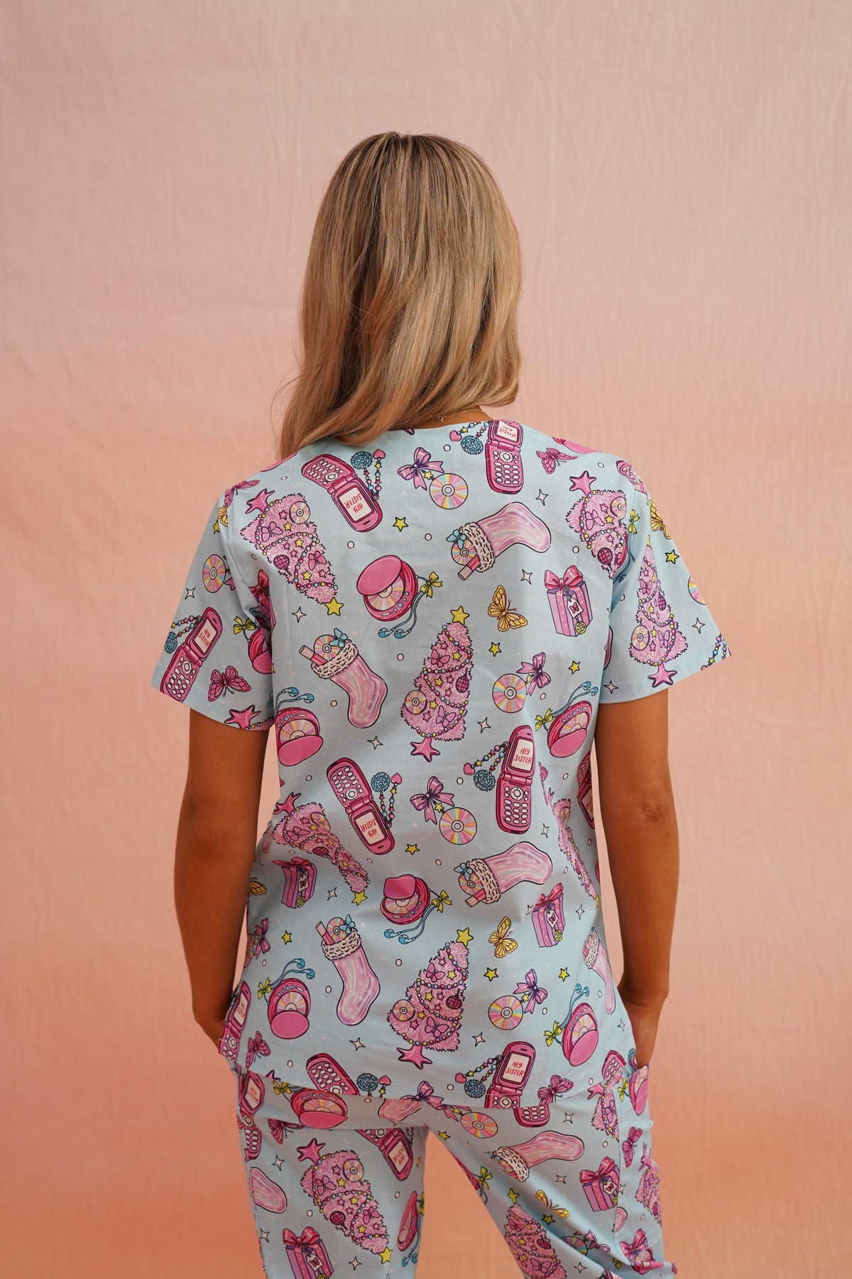 Sleigh My Name Scrubs for Nurses
