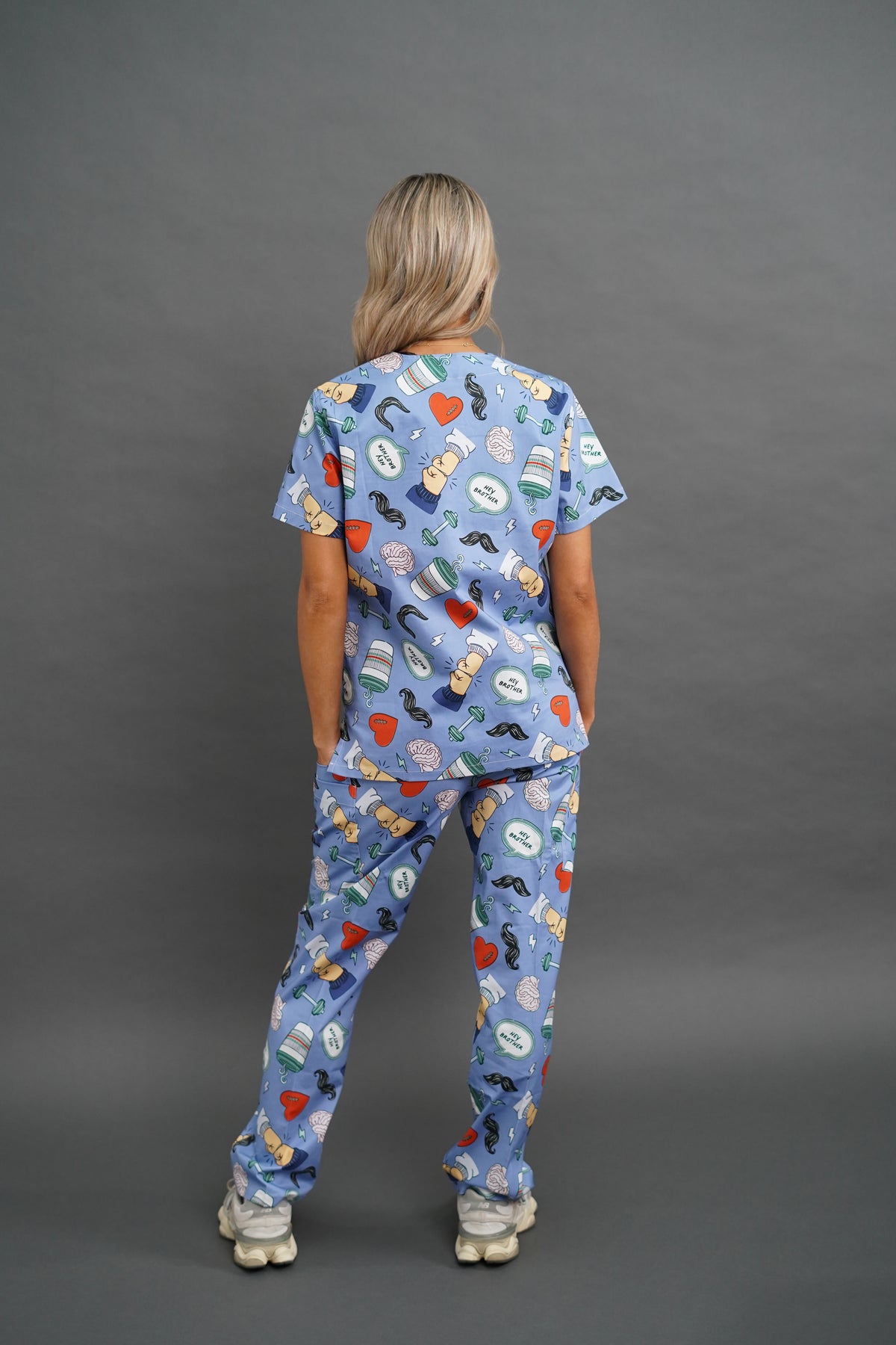 The Conversation Scrubs - Light Blue