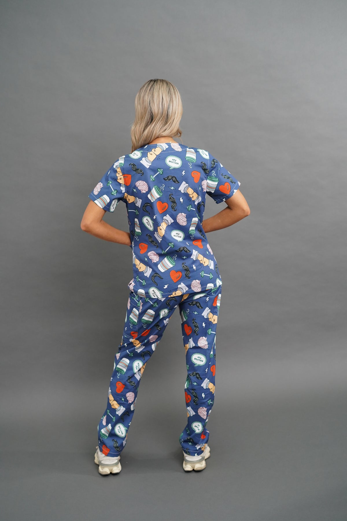 The Conversation Scrubs - Navy