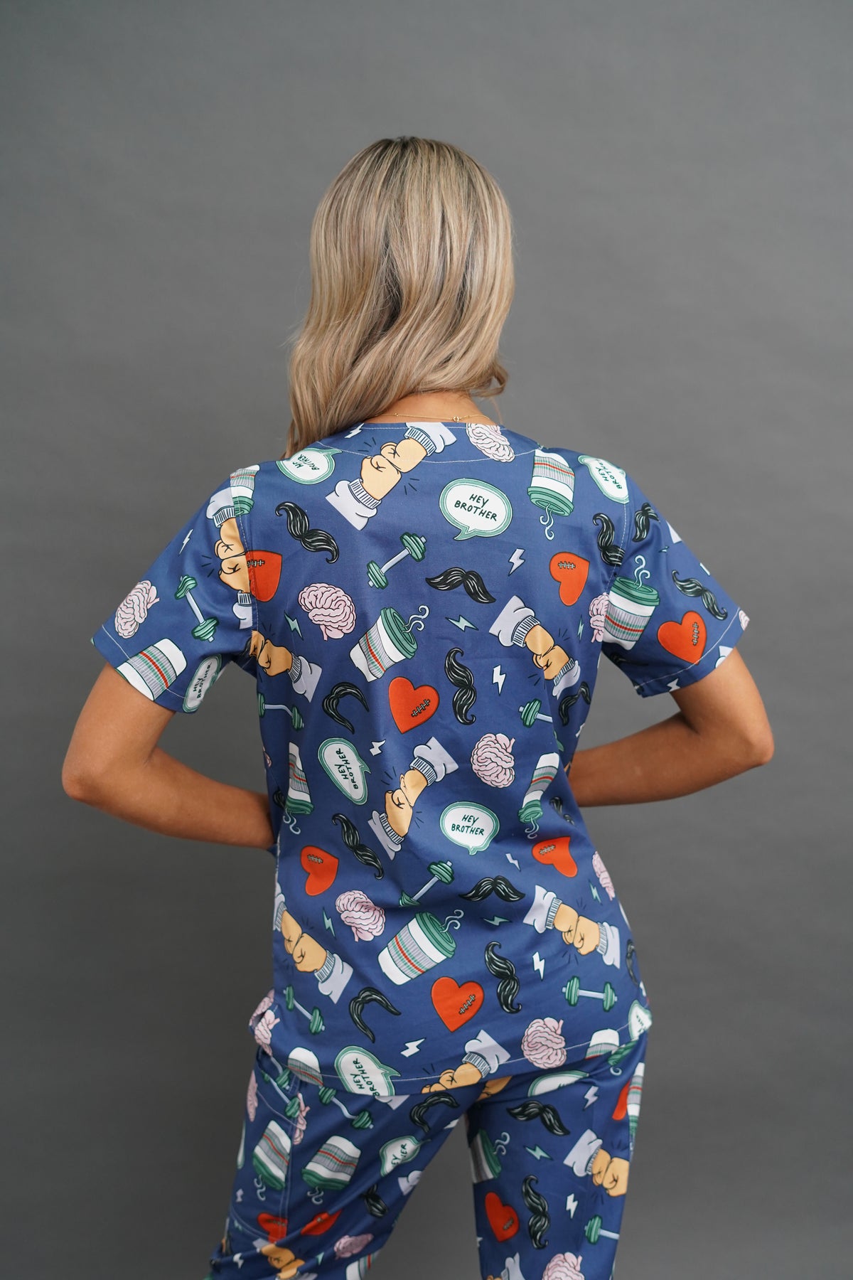 The Conversation Scrubs - Navy