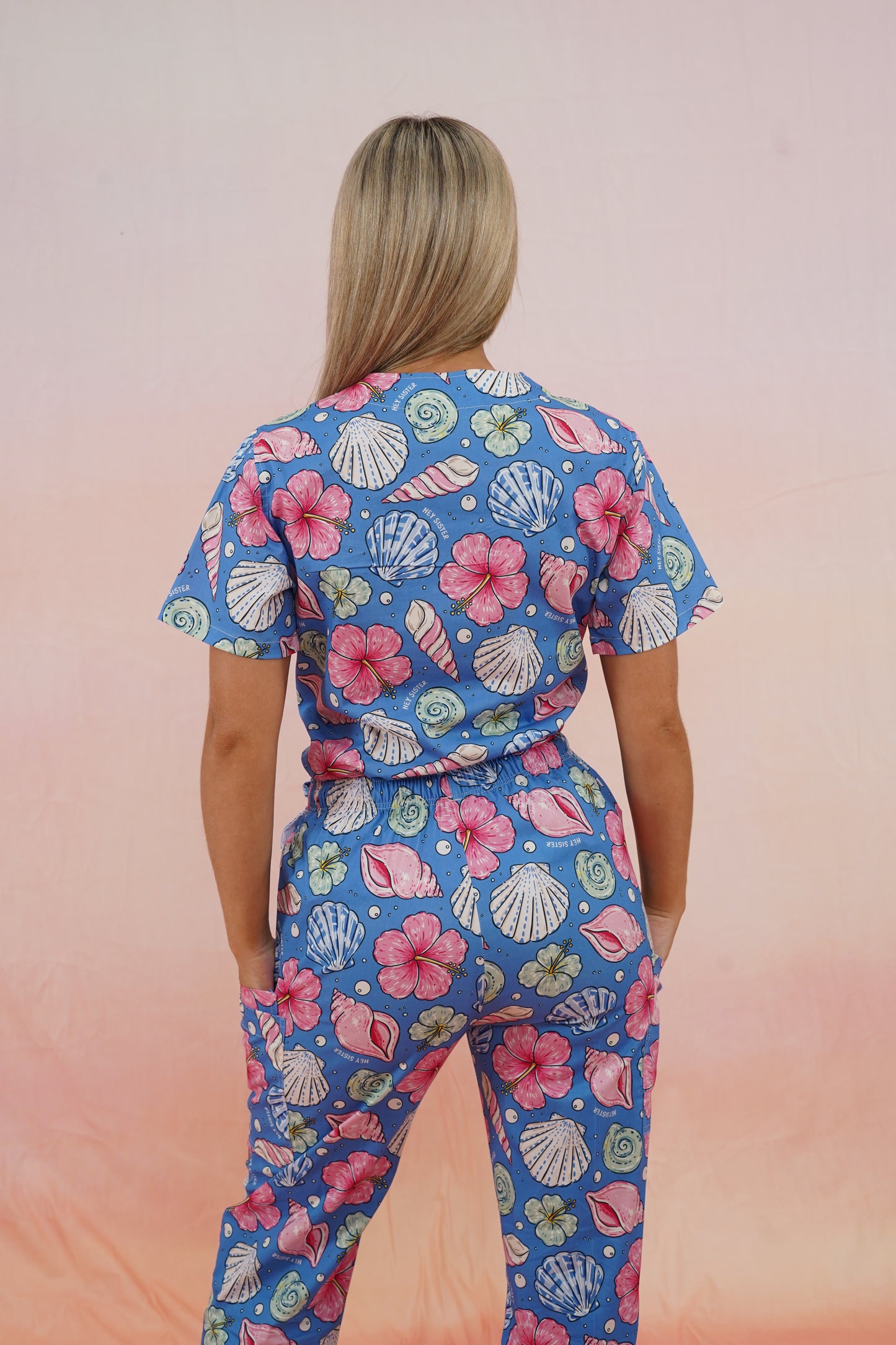 Beach, Please ND Scrubs for Nurses (After Hours)