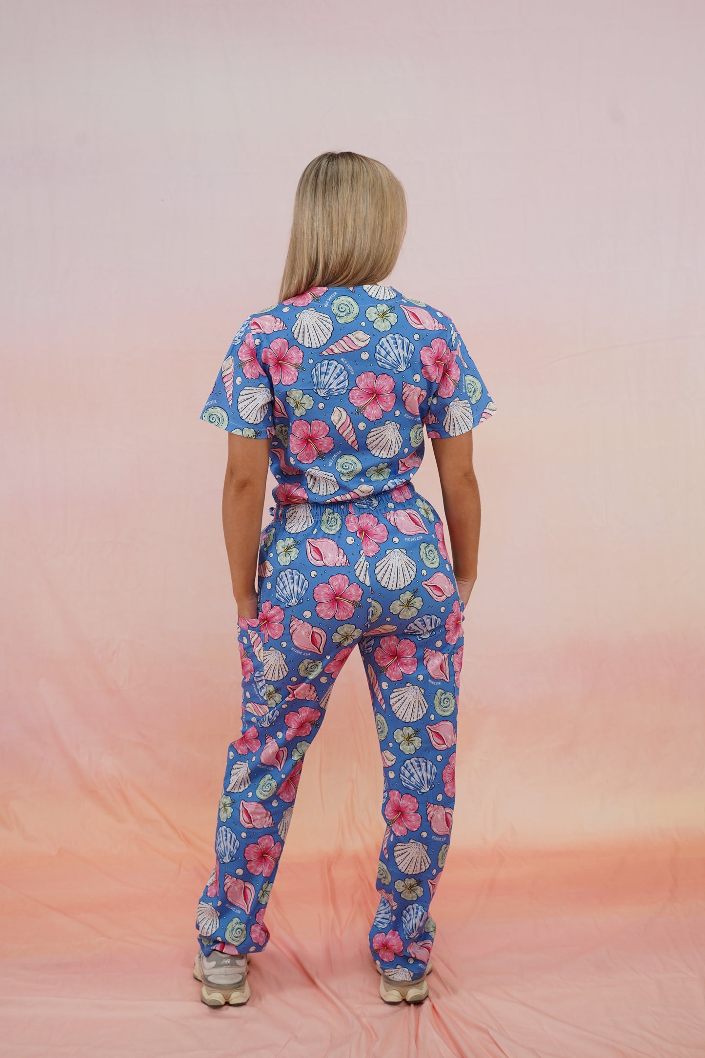 Beach, Please ND Scrubs for Nurses (After Hours)