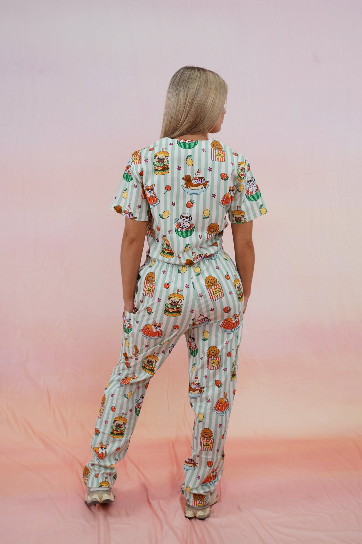 Hot Diggity Dog Scrubs for Nurses
