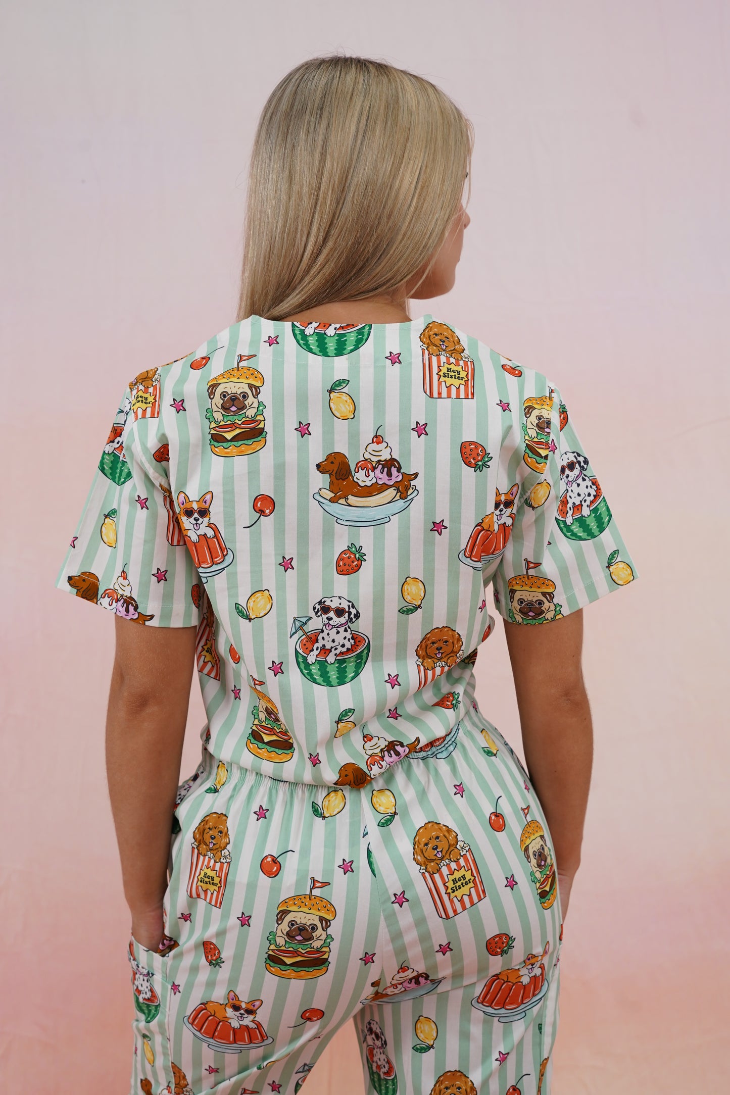 Hot Diggity Dog Scrubs for Nurses
