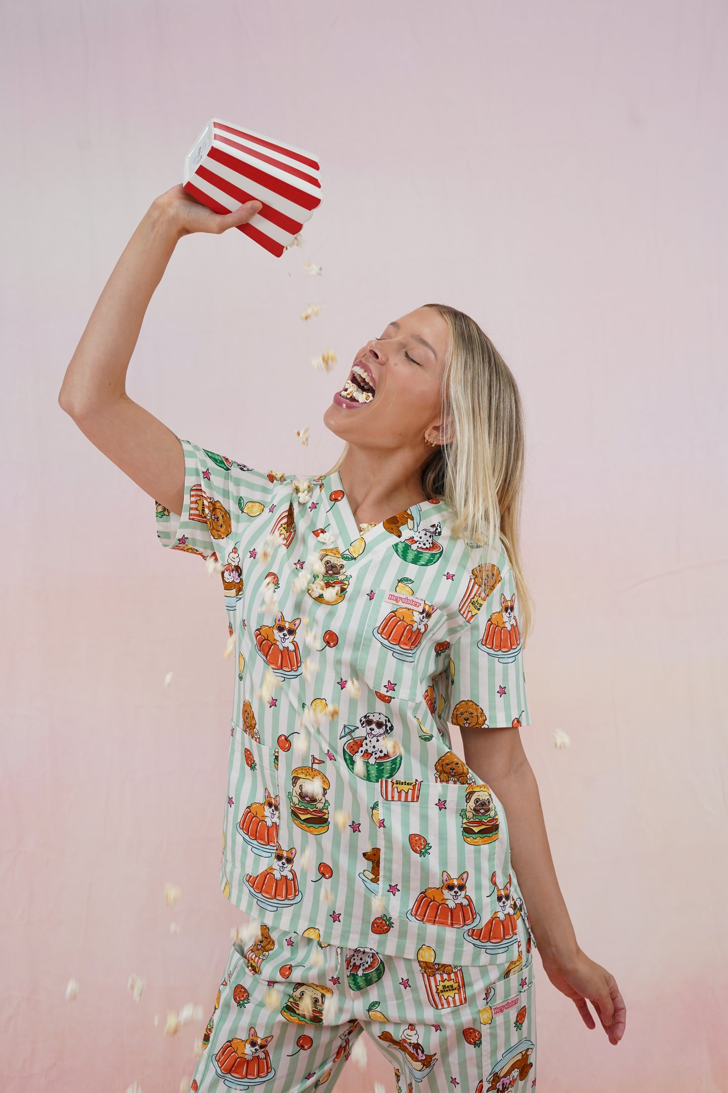 Hot Diggity Dog Scrubs for Nurses