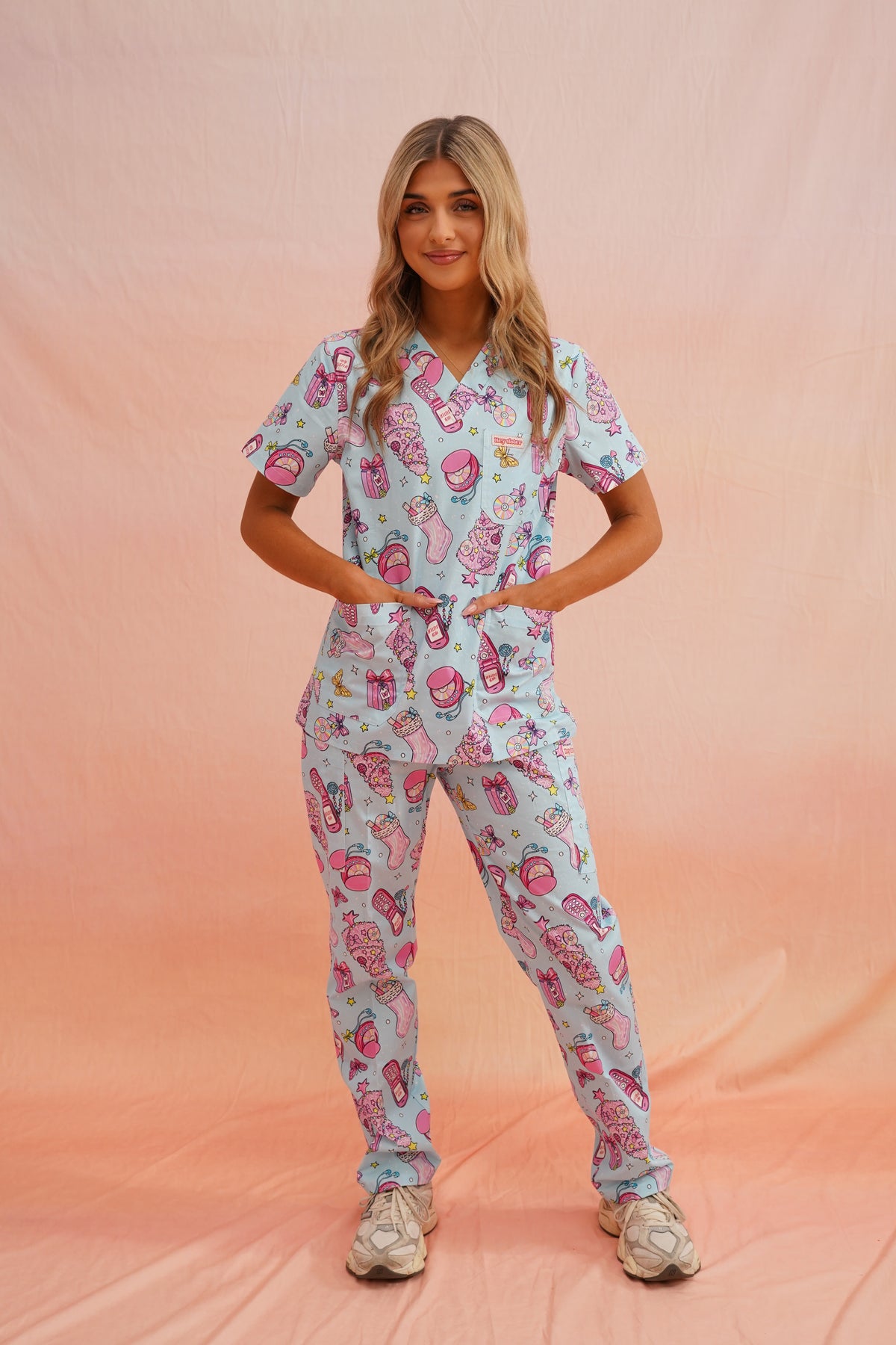 Sleigh My Name Scrubs for Nurses