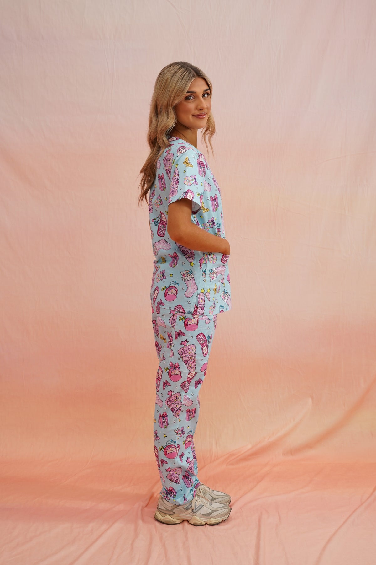 Sleigh My Name Scrubs for Nurses