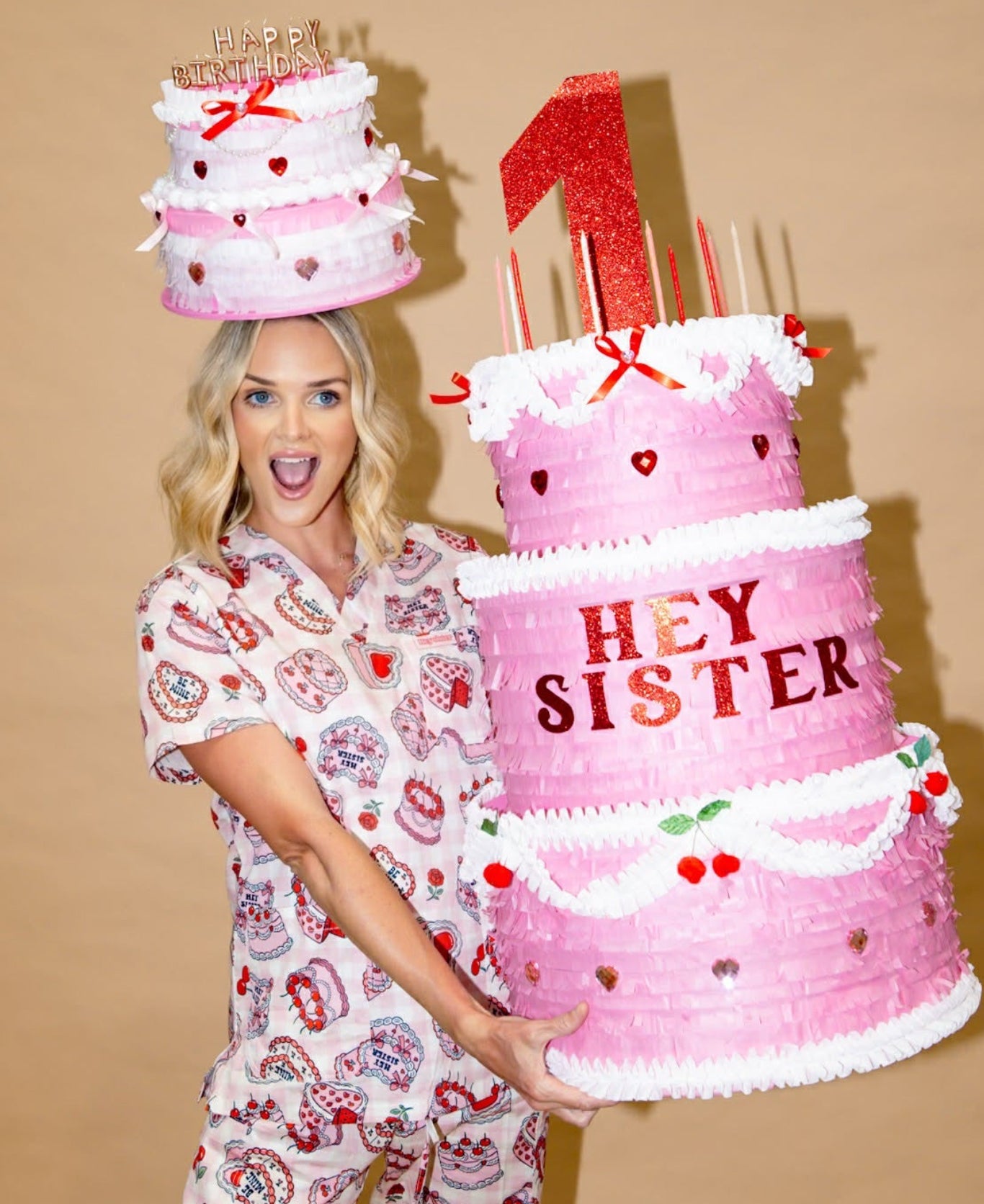 The Birthday Suit | Fun Printed Nursing Scrubs