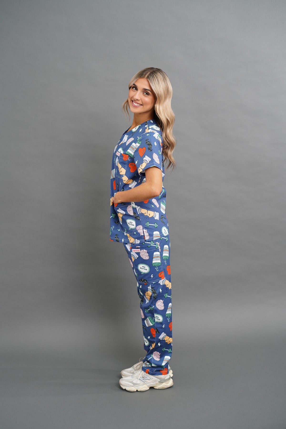 The Conversation Scrubs - Navy