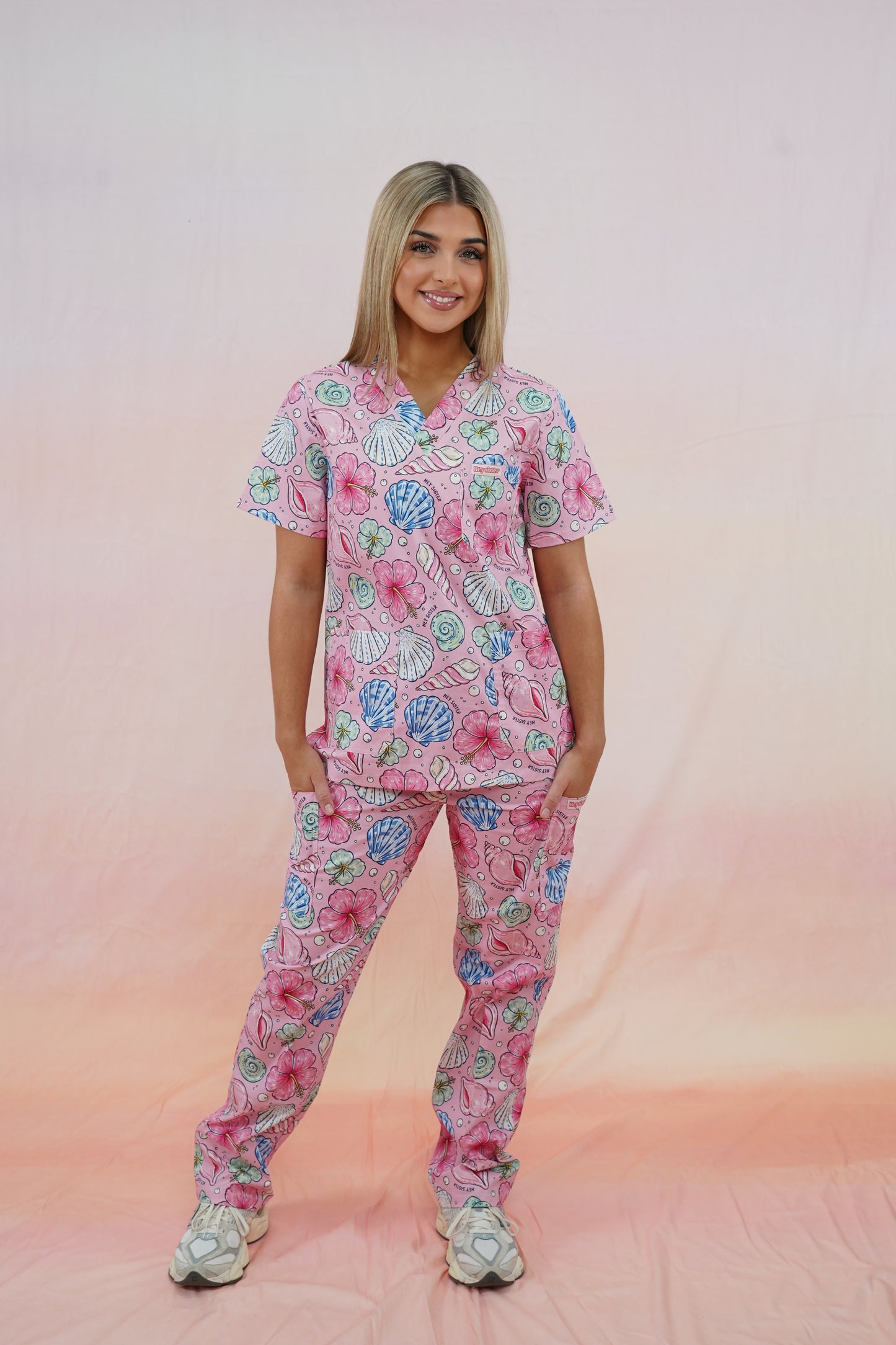Beach, Please PM Scrubs for Nurses (Golden Hour)
