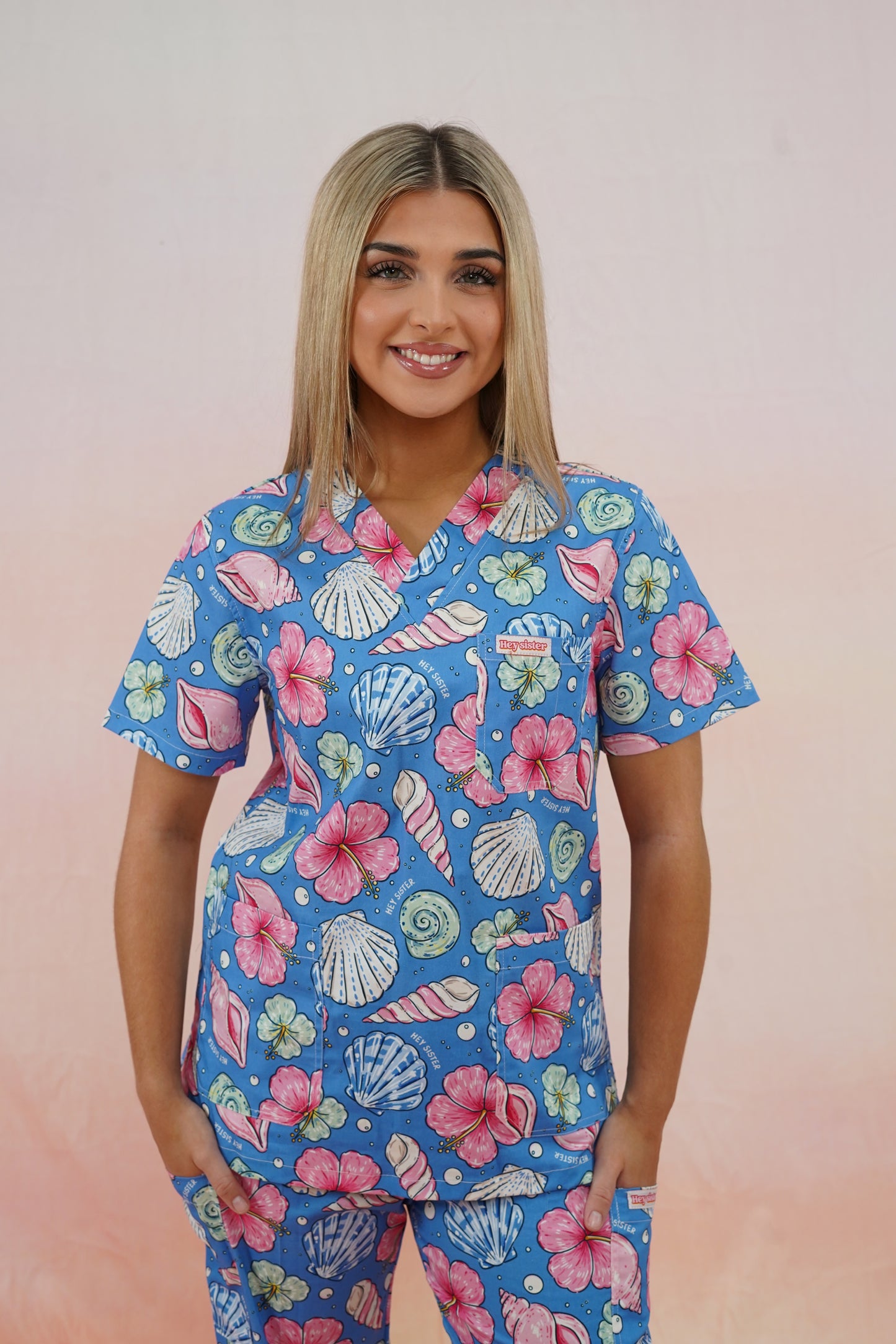 Beach, Please ND Scrubs for Nurses (After Hours)