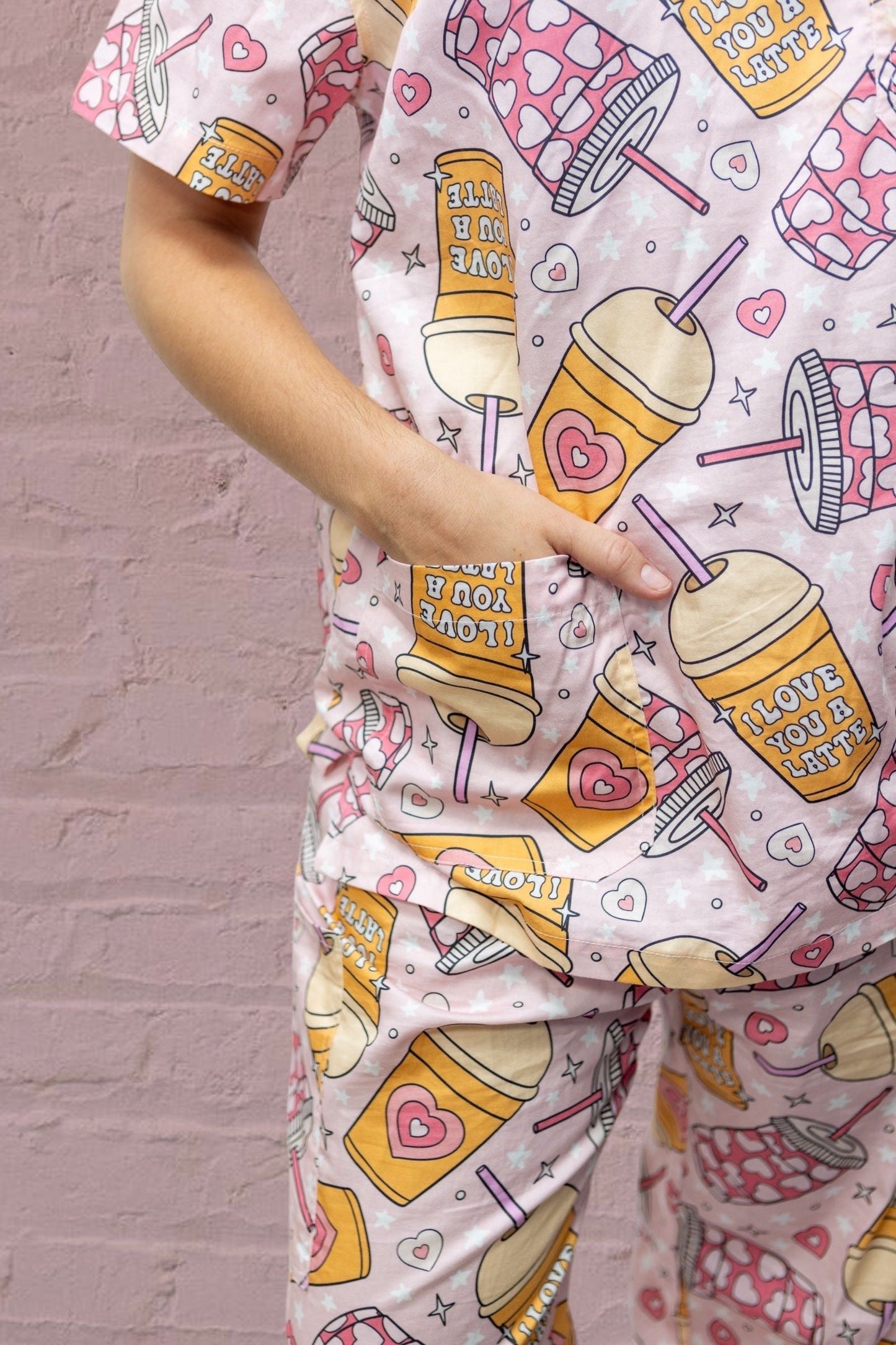 Latte Love Scrubs