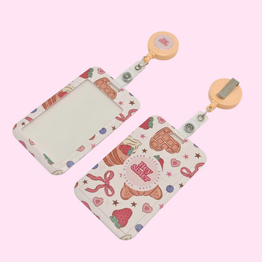 Brunch Baby ID Card Holder + Reel