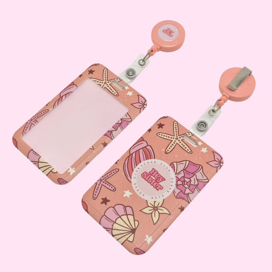 Shell Yeah ID Card Holder + Reel