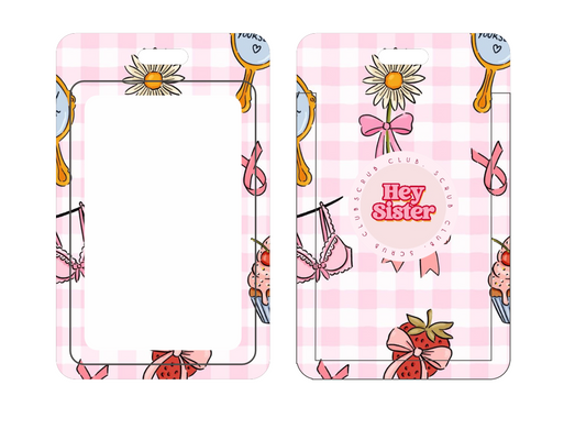 Dear Breasties ID Card Holder + Reel for Nurses