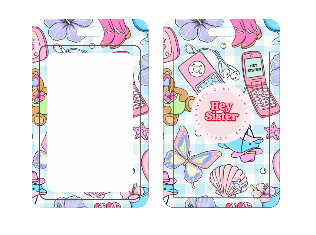 Call Me Maybe ID Card Holder + Reel for Nurses