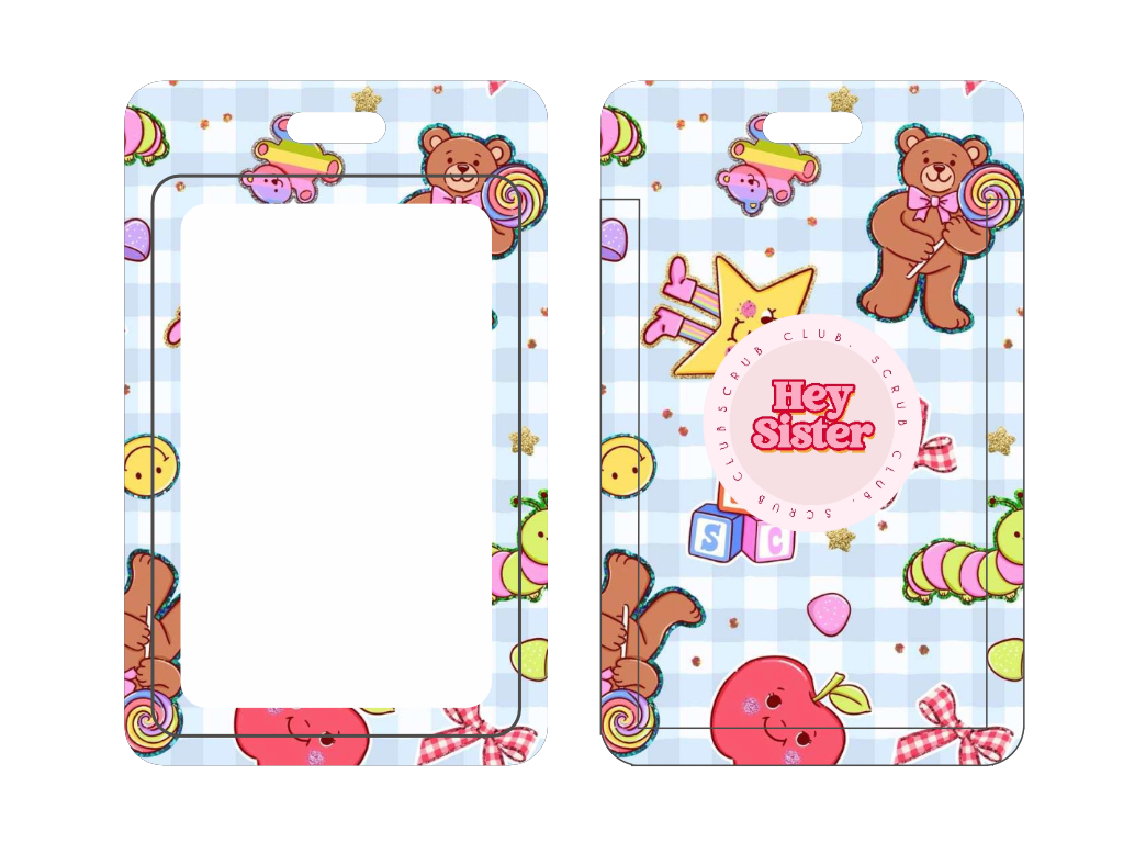 Play Nice ID Card Holder + Reel for Nurses