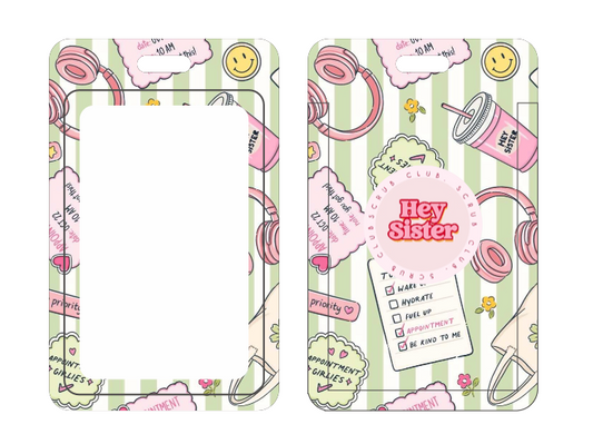 Appointment Girlies ID Card Holder + Reel for Nurses