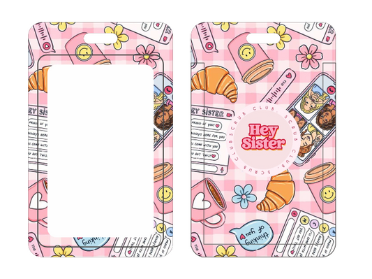 Loud In The Group Chat ID Card Holder + Reel for Nurses
