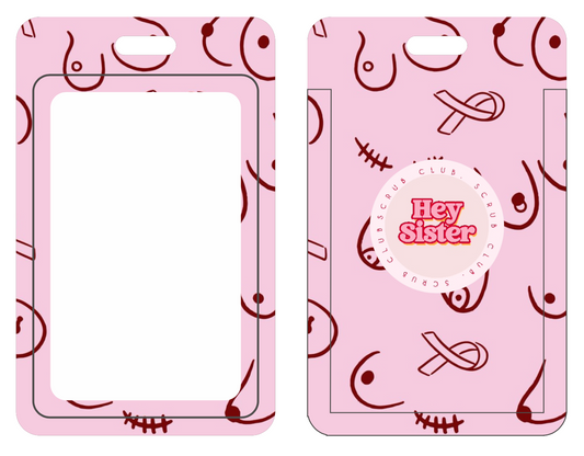ALL THE BREASTIES ID CARD HOLDER + REEL 💖