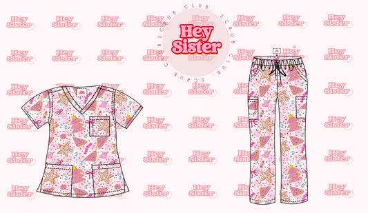 Sweet AF - Christmas Edit Scrubs 🍭