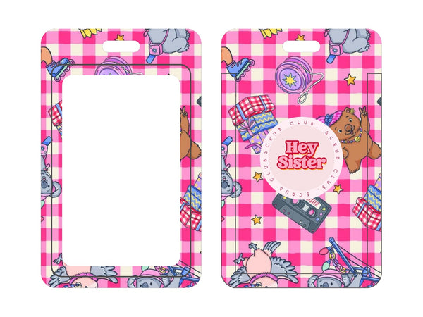 Be Kind, Rewind ID Card Holder + Reel for Nurses