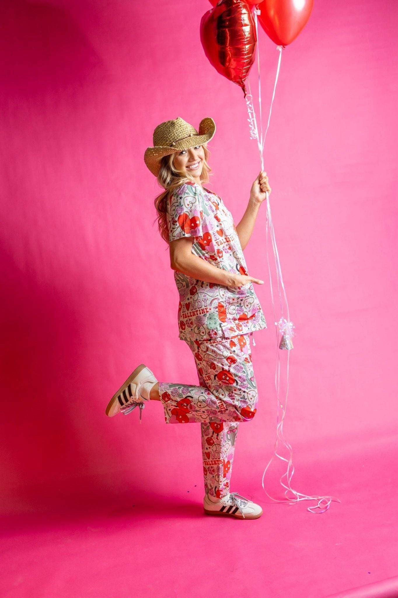 Howdy Valentine Scrubs
